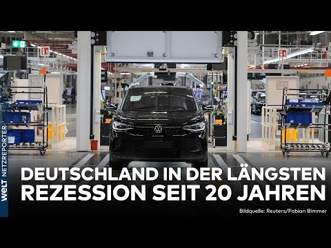KONJUNKTUR IN DER KRISE: Längste Rezession seit 20 Jahren! Erholung nicht in Sicht