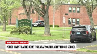 Bomb threat investigation underway at South Hadley school