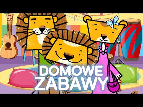 Dzielny Lew Eryk i domowe zabawy z rodzicami 🙂| MIX ODCINKÓW | MiniMini+