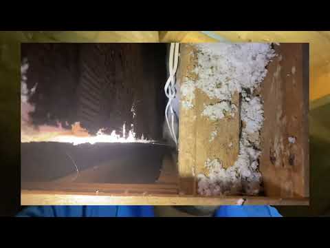 Inspector Finds Missing Fireblock from Crawlspace to the Attic