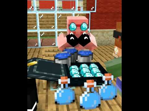 monster school 3 bad baby zombie minecraft animation shorts version #shorts 6