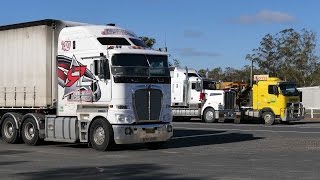 preview picture of video 'On the Newell : Heavyweights of the Australian highways'