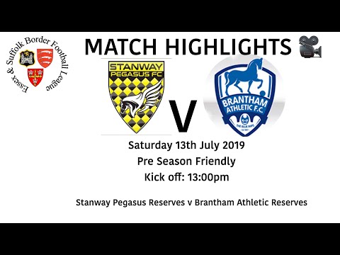 MATCH HIGHLIGHTS 🎥| Stanway Pegasus Reserves 1-4 Brantham Athletic Reserves - PRE SEASON FRIENDLY