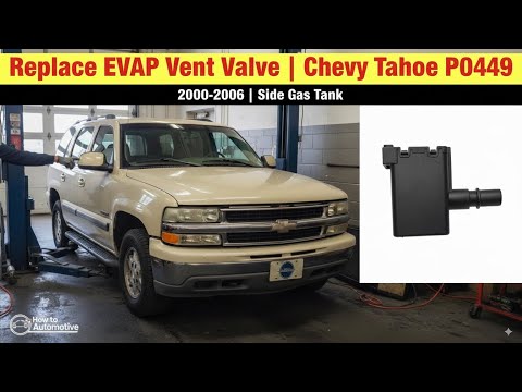 How To Replace The Evap Vent Valve On A Chevy Tahoe/suburban