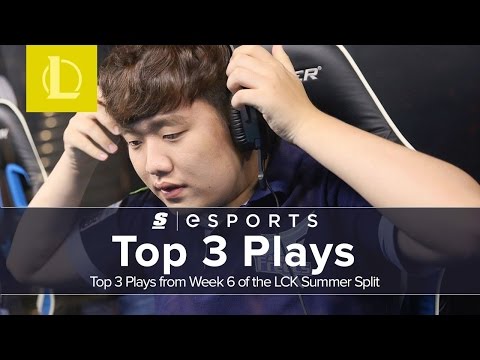 Top 3 Plays from Week 6 of the LCK Summer Split