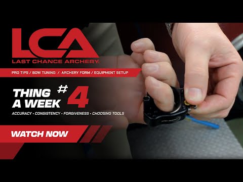Thing A Week #4 | ” Release aids and shot execution”