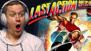 THIS IS WILD!!  Last Action Hero Movie Reaction!!