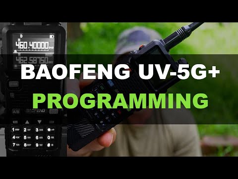 How To Program the Baofeng UV-5G Plus GMRS Radio