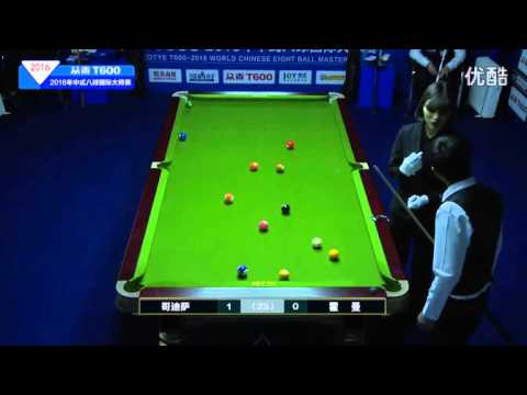 Thorsten Hohmann VS Lee Vann Corteza - 2016 World Chinese 8 Ball Masters