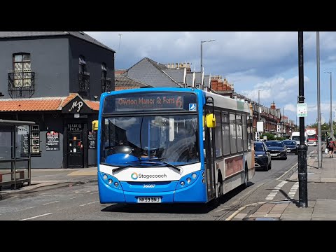 Journey on Route 1 | NK59BNJ/36087 - Stagecoach North East: Dennis Dart SLF 4/ADL Enviro 200
