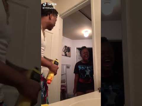 She actually screamed😂😭