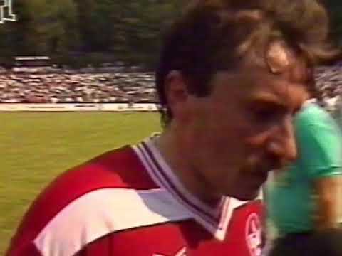1989/90: FC Homburg - 1.FC Kaiserslautern 2:2 (RTL report)