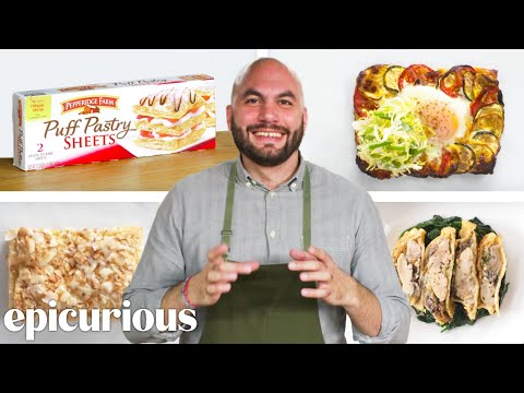 Pro Chef Turns Frozen Puff Pastry Into 3 Meals For Under $9 | The Smart Cook | Epicurious