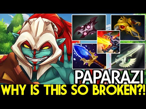 PAPARAZI [Huskar] Why is This Hero so Broken?! Imba Burning Spear Dota 2