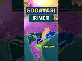 Godavari River And Its Tributaries Largest Peninsular River In India Godavaririver Upsc