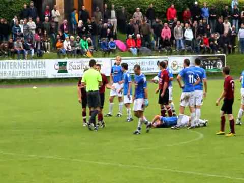 TSV Waging - FC Traunstein Gelb-Rot Huber 62. Minute