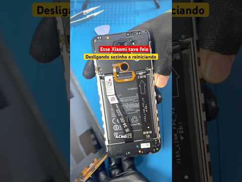 Solução Celular Xiaomi desligando ou reiniciando, substituição de fusistor #repair #eletronica