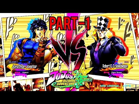 Jonathan VS Robert |JoJo's bizarre Adventure:all star battle | jaamek lish | #jojosbizzareadventure
