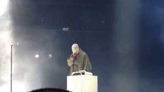 Kanye West Yeezus Tour rant thanking the MPC 11/20