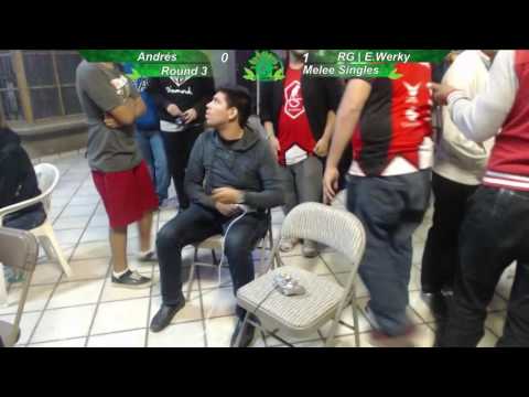 TreeHouse VIII Smash Bros Melee Singles Round 3 - Andres SCH Vs RG l E. Werky