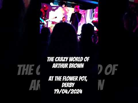 The Crazy World Of Arthur Brown at The Flowerpot, Derby. 19/04/2024