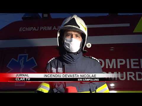 Incendiu devastator la Bădeni ( 05 05 2021 )