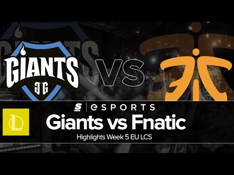 Highlights: GIA vs FNC (EU LCS Summer W5D2 Full Series)