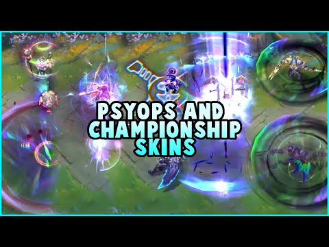 PSYOPS Samira, Viktor, Pyke, Kayle, Zed & Championship Leblanc Preview (League of Legends)