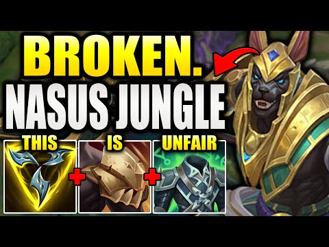 RIOT BUFFED NASUS JUNGLE EARLY GAME… NOW HE’S SECRETLY BROKEN!