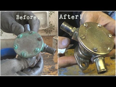 Water pump restoration and maintenance. S/V Akestor- Volvo Penta MD2B (Part 4)