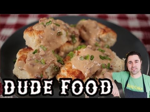 Buttermilk Biscuits with Country Ham Gravy
