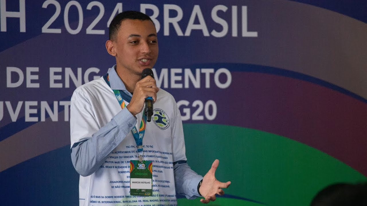 Participação no Y20 no Brasil 🌎
