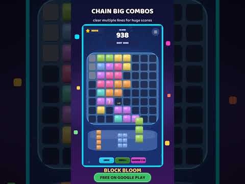 Block Bloom: Block Puzzle video thumbnail