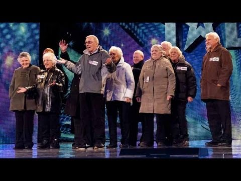 The Zimmers - Britain's Got Talent 2012 audition - UK version