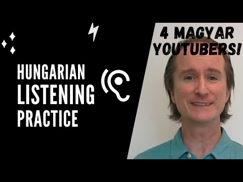 4 Magyar Youtubers: Can you understand them? Intermediate Hungarian Language Listening Practice