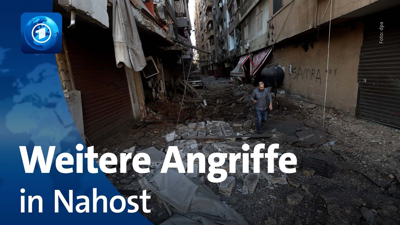 Lage in Nahost: israelische Luftangriffe und Hisbollah-Raketen