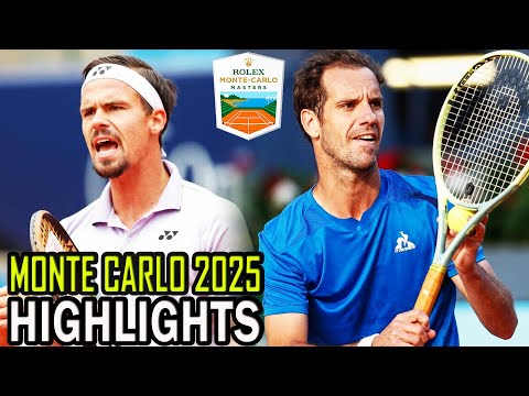 Richard Gasquet vs Daniel Altmaier Round 2 Highlights | Monte Carlo 2025