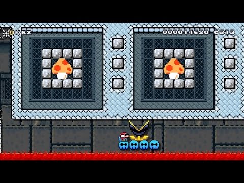 Super Mario Maker - Blind Kaizo Race #26: Beatable Banks: Shroom Run World