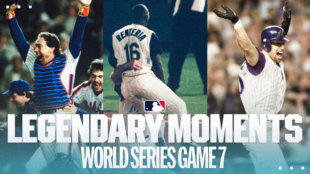 Game 7 of the World Series has featured some of the most LEGENDARY moments in MLB history! 💪