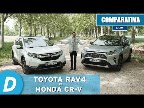 Comparativa SUV: Toyota RAV4 Hybrid 2019 vs Honda CR-V Hybrid 2019 | Diariomotor