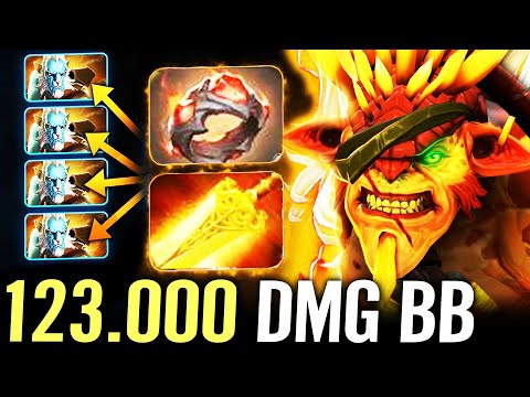 🔥 123.000 DAMAGE WTF GIANT Bristleback — Radiance + Octarine Core Hard Game vs PL Dota 2 Pro