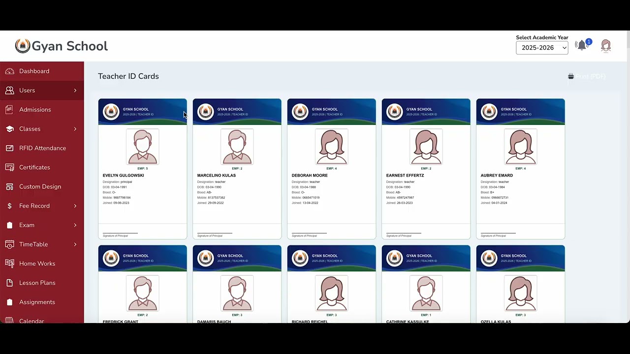 GyanK12 School ERP Demo Video Thumbnail
