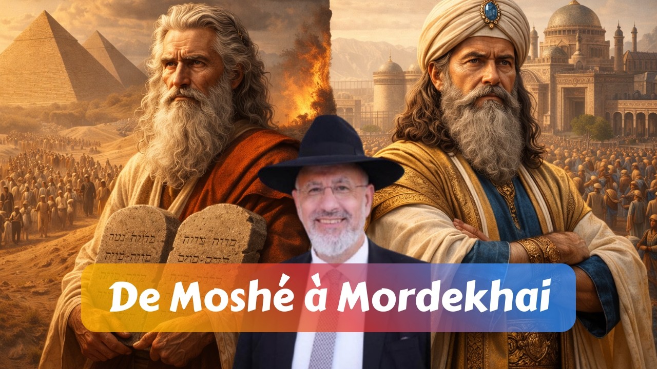 De Moshé à Mordekhai  (Pourim)