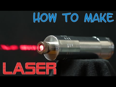 How to make a powerful burning laser from DVD-rw
