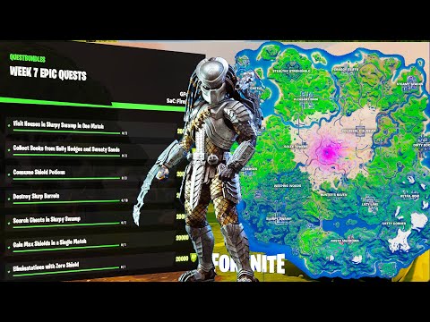 Fortnite - All Week 7 Challenges Leaked season 5 chapter 2
