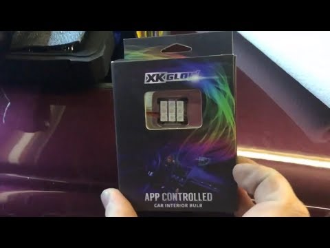 XKglow App controlled LED Dome Light Install