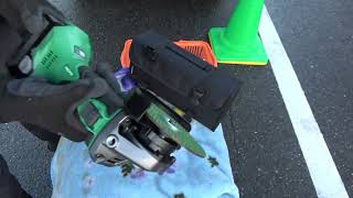 ハイコーキ ディスクグラインダーG18DSLとブロワーRB18DCの紹介しただけです