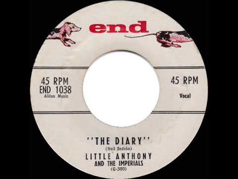1st RECORDING OF: The Diary - Little Anthony & the Imperials (1958)