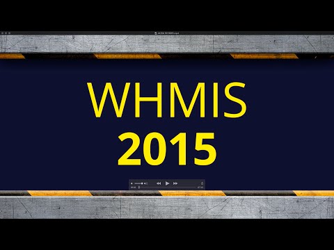 Workplace Hazardous Materials Information System (WHMIS) 2015 | Your ACSA Safety Training