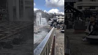 【群馬県 草津温泉 湯畑】2023/3/29/9:46~